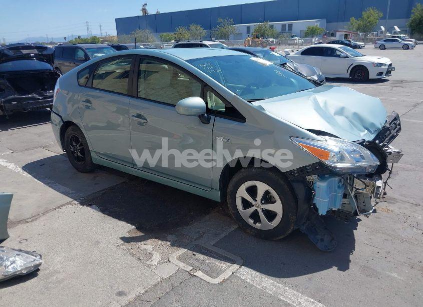 2012 Toyota Prius TWO (VIN JTDKN3DU9C1592893) main photo