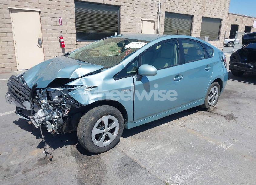 Photo 2 of 2012 Toyota Prius TWO (VIN JTDKN3DU9C1592893)