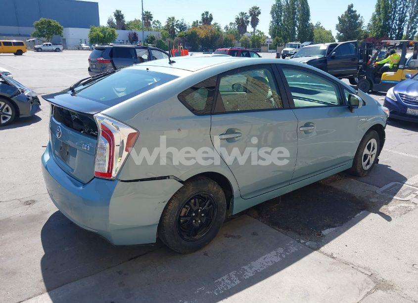 Photo 4 of 2012 Toyota Prius TWO (VIN JTDKN3DU9C1592893)