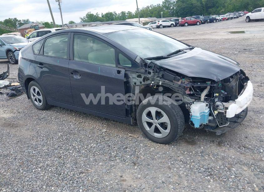 2012 Toyota Prius TWO (VIN JTDKN3DU9C5386417) main photo