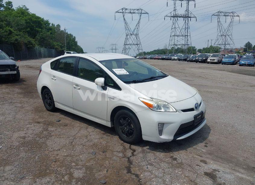 2012 Toyota Prius TWO (VIN JTDKN3DU9C5448396) main photo