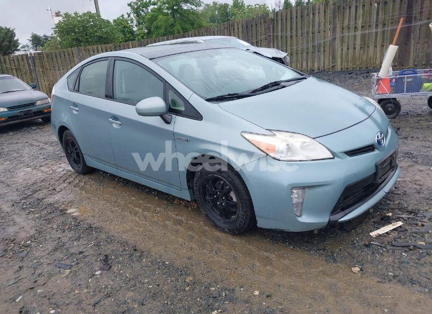 2013 Toyota Prius FIVE/FOUR/THREE/THREE SE/TWO (VIN JTDKN3DU9D1619009) main photo
