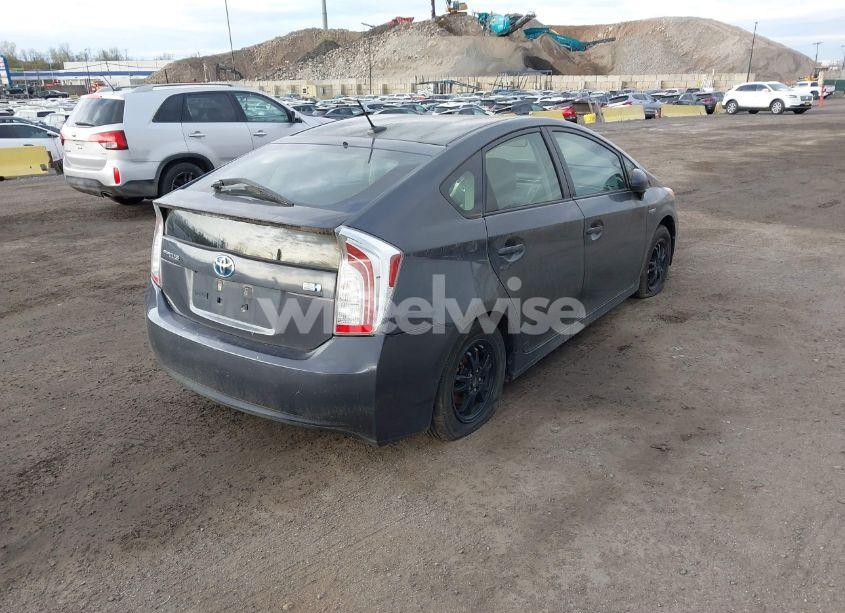 Photo 4 of 2013 Toyota Prius THREE (VIN JTDKN3DU9D5659549)