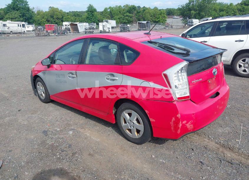 Photo 3 of 2011 Toyota Prius TWO (VIN JTDKN3DUXB0264693)