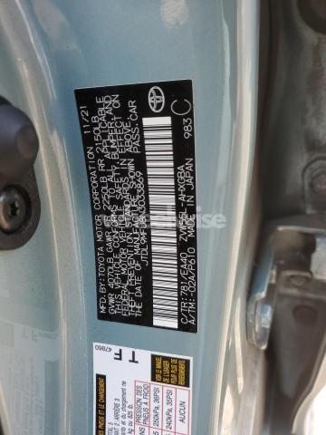 Photo 8 of 2022 TOYOTA PRIUS LE (VIN JTDL9MFU8N3033869)