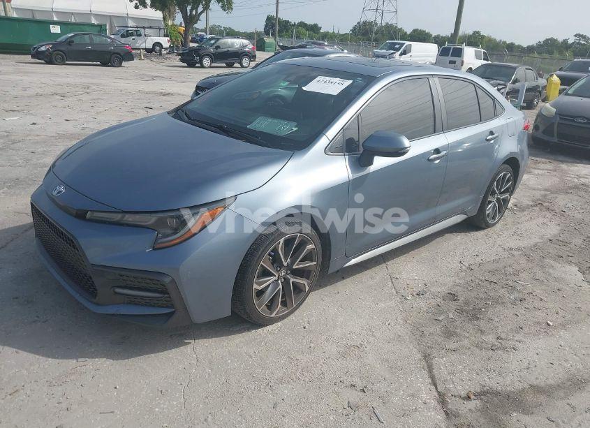 Photo 2 of 2021 Toyota Corolla SE (VIN JTDP4MCE2MJ053915)