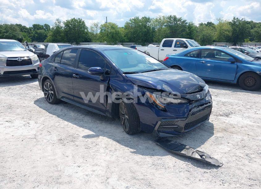 2021 Toyota Corolla SE (VIN JTDP4MCE2MJ078121) main photo