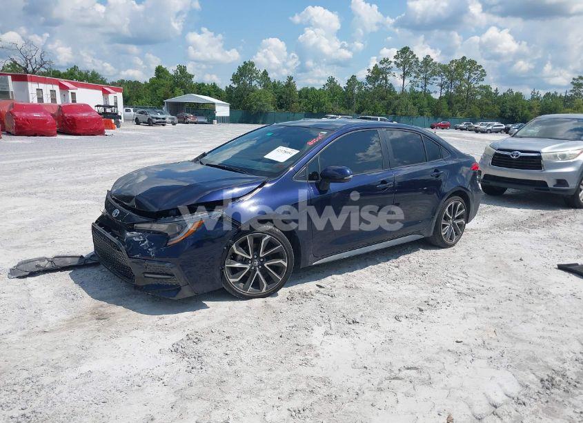 Photo 2 of 2021 Toyota Corolla SE (VIN JTDP4MCE2MJ078121)