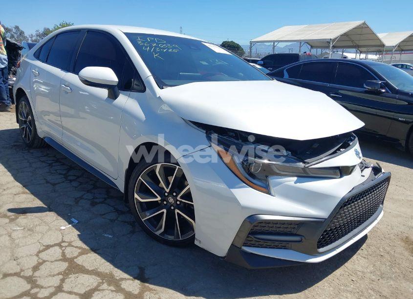 2021 Toyota Corolla SE (VIN JTDS4MCE0MJ068293) main photo