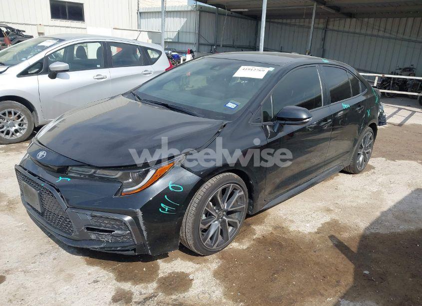 Photo 2 of 2022 Toyota Corolla SE (VIN JTDS4MCE1NJ097559)