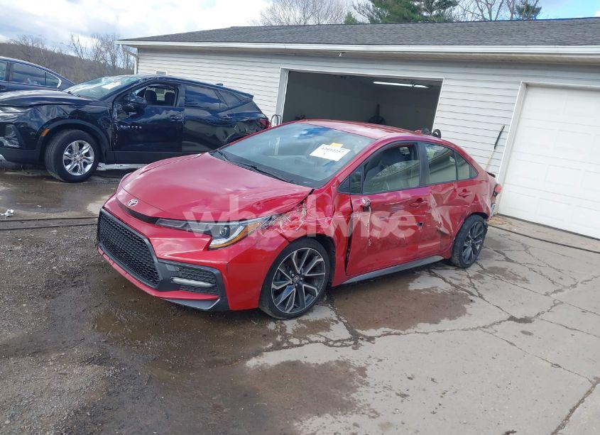 Photo 2 of 2021 Toyota Corolla SE (VIN JTDS4MCE2MJ054525)