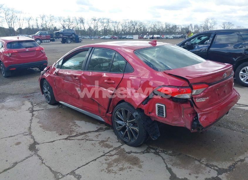 Photo 3 of 2021 Toyota Corolla SE (VIN JTDS4MCE2MJ054525)