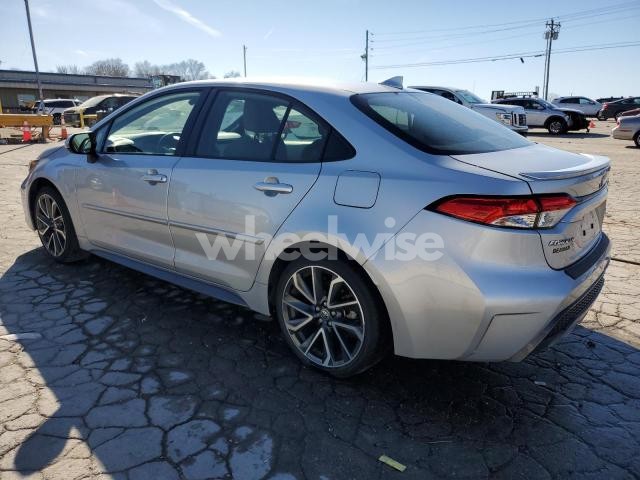 Photo 10 of 2021 TOYOTA COROLLA SE (VIN JTDS4MCE2MJ076086)