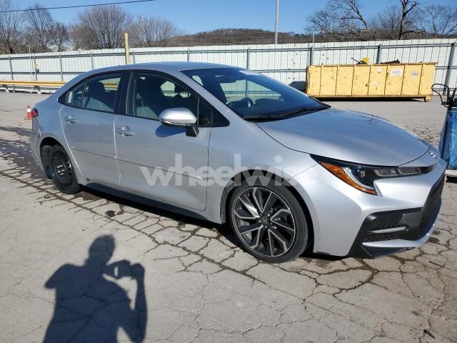 Photo 4 of 2021 TOYOTA COROLLA SE (VIN JTDS4MCE2MJ076086)