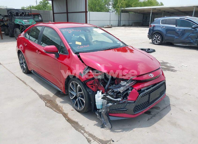 2021 Toyota Corolla SE (VIN JTDS4MCE6MJ069660) main photo