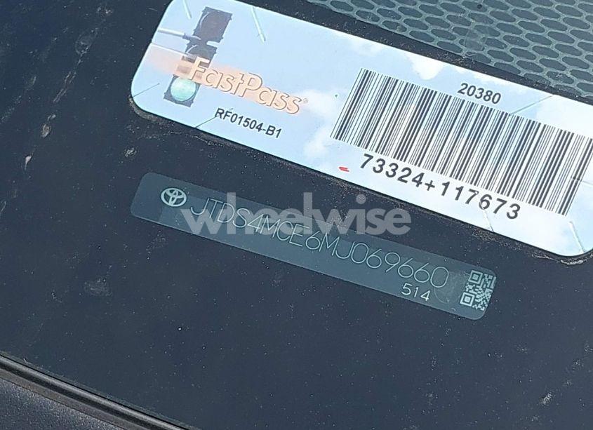 Photo 17 of 2021 Toyota Corolla SE (VIN JTDS4MCE6MJ069660)