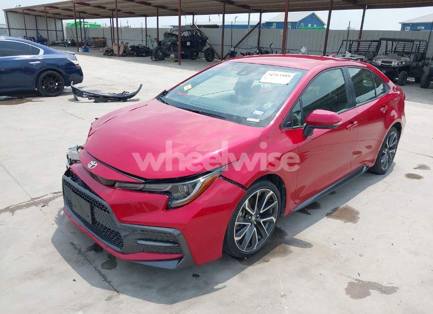 Photo 2 of 2021 Toyota Corolla SE (VIN JTDS4MCE6MJ069660)