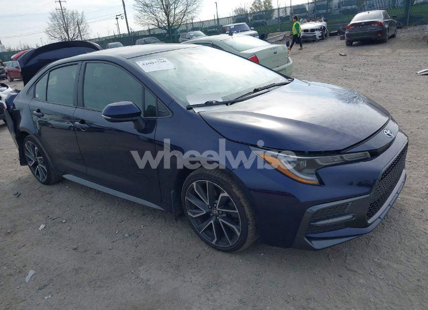 2021 Toyota Corolla SE (VIN JTDS4MCE9MJ076831) main photo