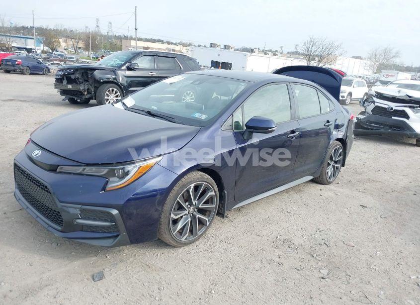 Photo 2 of 2021 Toyota Corolla SE (VIN JTDS4MCE9MJ076831)