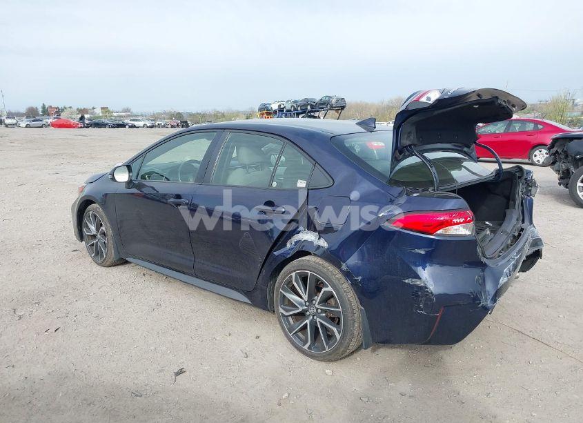 Photo 3 of 2021 Toyota Corolla SE (VIN JTDS4MCE9MJ076831)