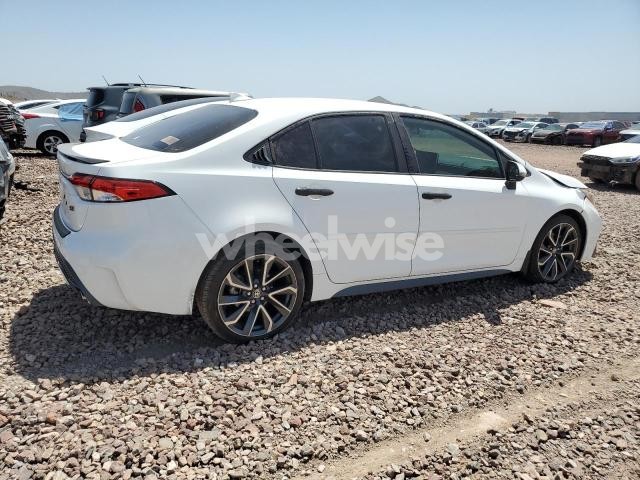Photo 2 of 2020 TOYOTA COROLLA SE (VIN JTDS4RCE3LJ030875)
