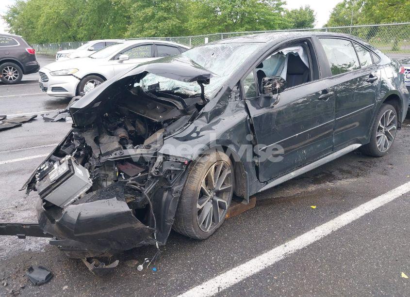 Photo 2 of 2020 Toyota Corolla SE/SE NIGHTSHADE EDITION (VIN JTDS4RCEXLJ043476)