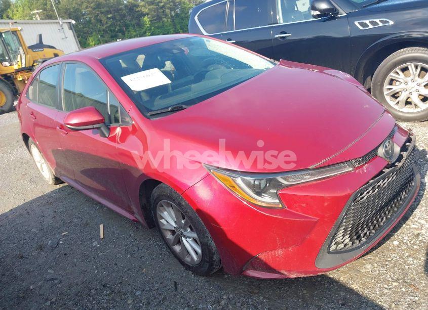 2022 Toyota Corolla LE (VIN JTDVPMAE2NJ210717) main photo
