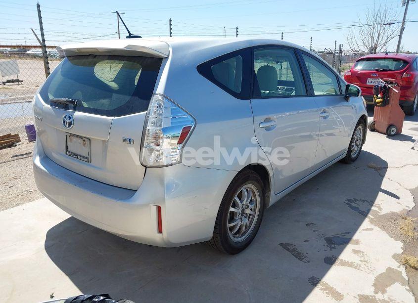 Photo 4 of 2012 Toyota Prius V THREE (VIN JTDZN3EU0C3149601)