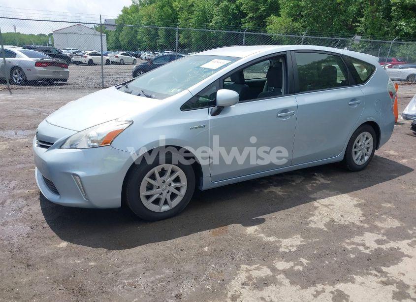 Photo 2 of 2014 Toyota Prius V TWO (VIN JTDZN3EU0E3362289)