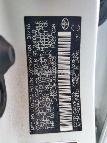 Photo 6 of 2016 TOYOTA PRIUS V (VIN JTDZN3EU0GJ050505)