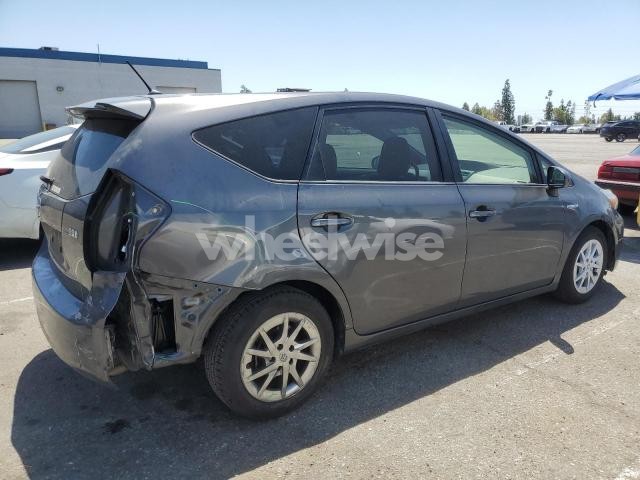 Photo 4 of 2017 TOYOTA PRIUS V (VIN JTDZN3EU0HJ062381)