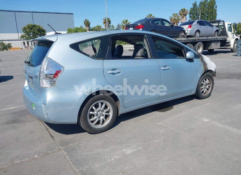 Photo 4 of 2012 Toyota Prius V THREE (VIN JTDZN3EU1C3031007)