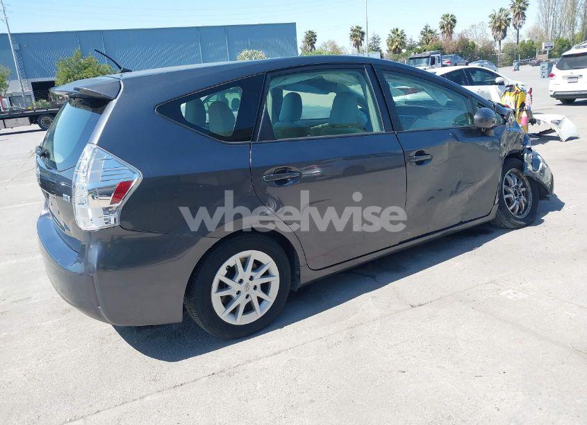 Photo 4 of 2013 Toyota Prius V TWO (VIN JTDZN3EU1D3282644)