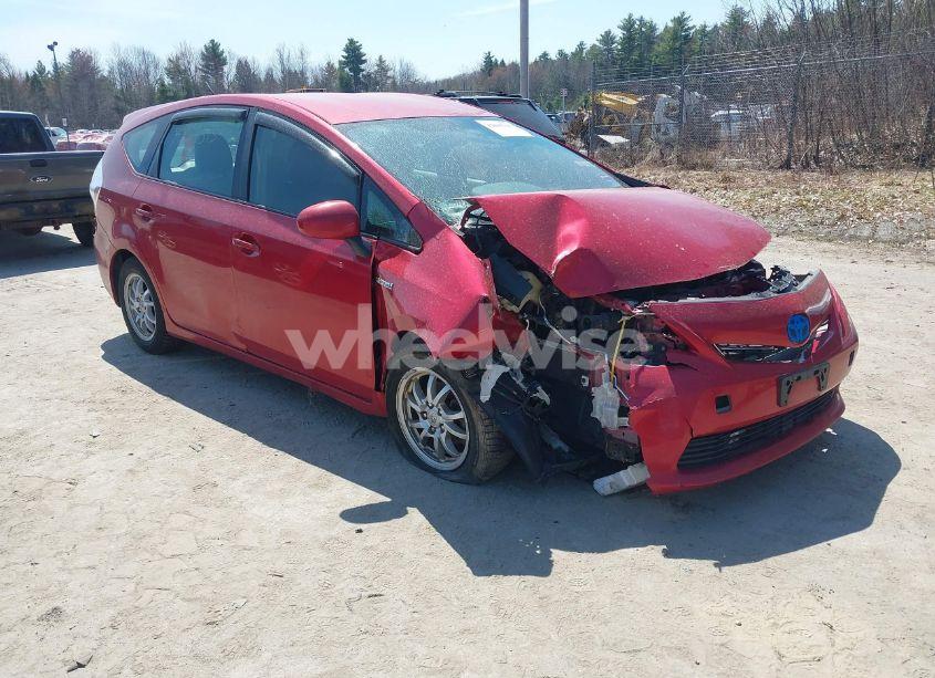 2012 Toyota Prius V THREE (VIN JTDZN3EU2C3071001) main photo