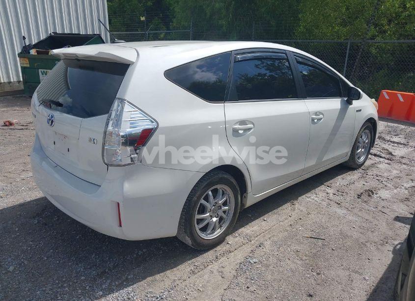 Photo 4 of 2012 Toyota Prius V THREE (VIN JTDZN3EU4C3034239)