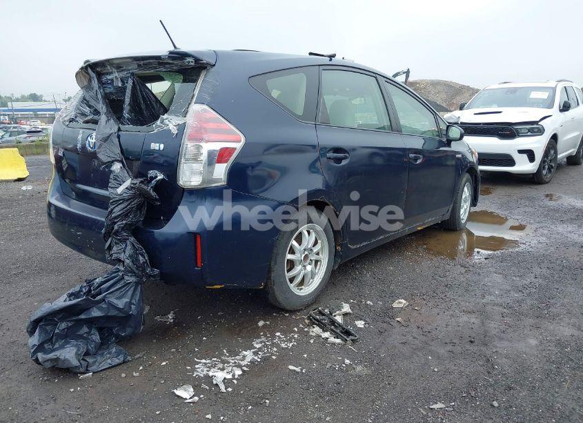 Photo 4 of 2012 Toyota Prius V TWO (VIN JTDZN3EU4C3186165)