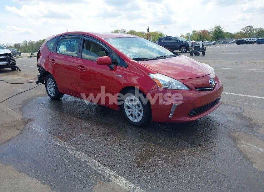 2012 Toyota Prius V THREE (VIN JTDZN3EU5C3092702) main photo