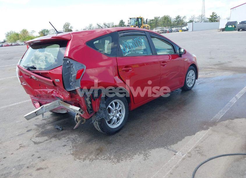 Photo 4 of 2012 Toyota Prius V THREE (VIN JTDZN3EU5C3092702)