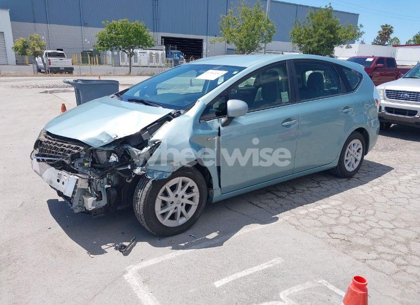 Photo 2 of 2013 Toyota Prius V THREE (VIN JTDZN3EU6D3282641)