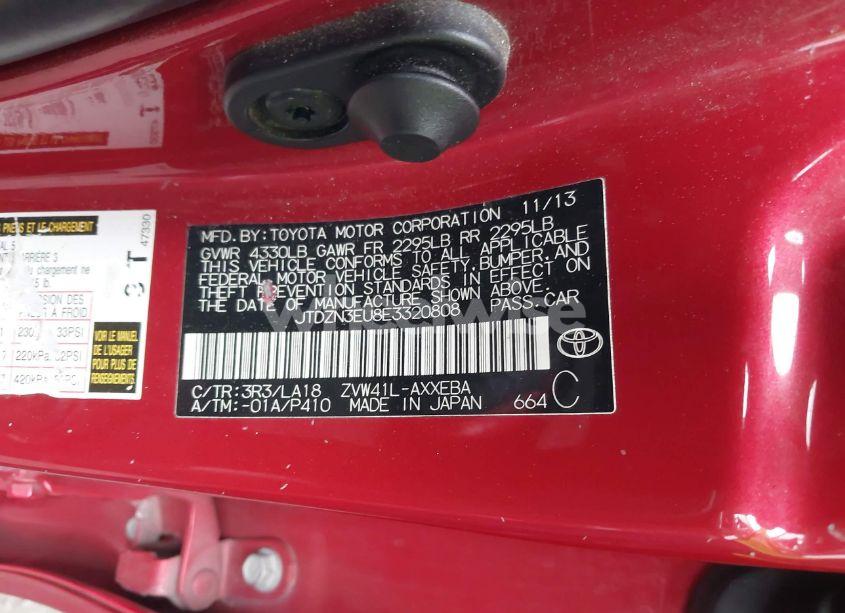 Photo 9 of 2014 Toyota Prius V FIVE (VIN JTDZN3EU8E3320808)