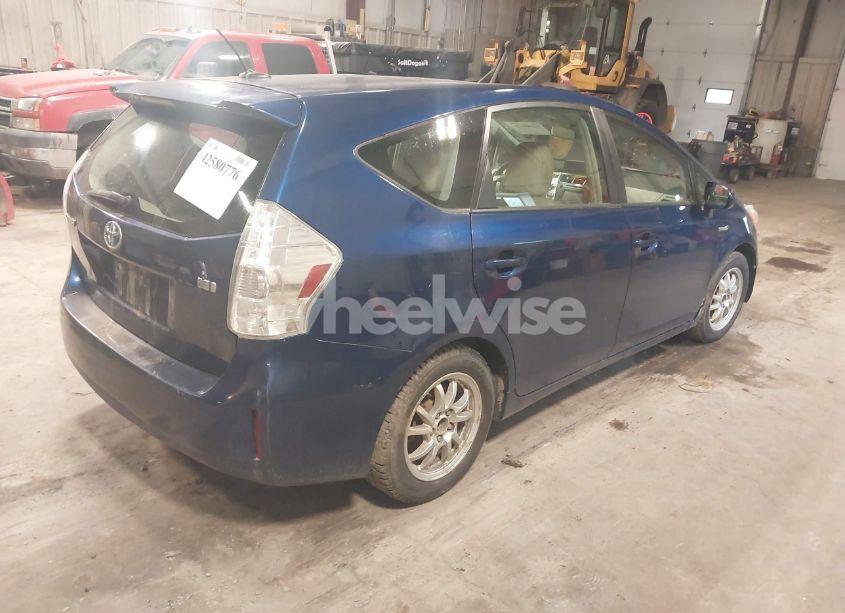 Photo 4 of 2012 Toyota Prius V THREE (VIN JTDZN3EUXC3041762)