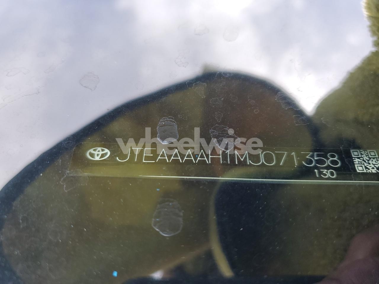 Photo 12 of 2021 TOYOTA VENZA LE (VIN JTEAAAAH1MJ071358)