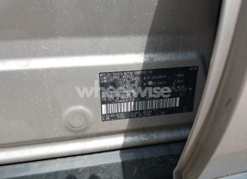 Photo 9 of 2023 Toyota Venza XLE (VIN JTEAAAAH6PJ142686)