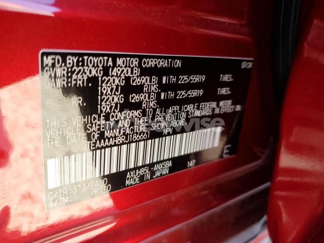 Photo 12 of 2024 TOYOTA VENZA LE (VIN JTEAAAAH8RJ186661)