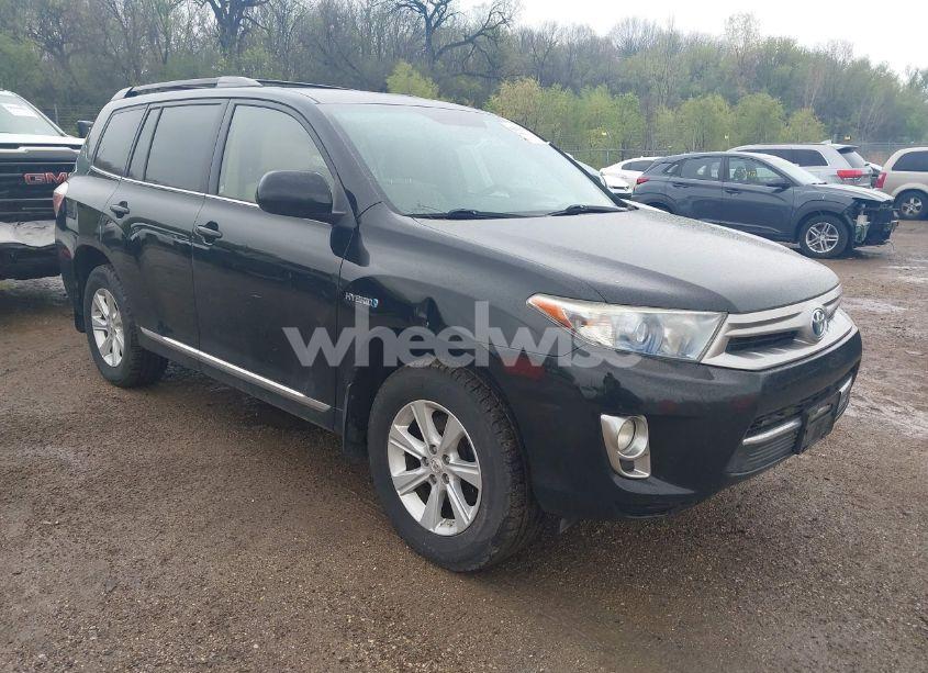2012 Toyota Highlander HYBRID BASE V6 (VIN JTEBC3EH0C2008555) main photo