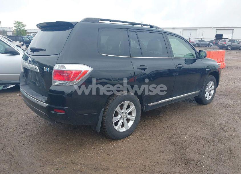 Photo 4 of 2012 Toyota Highlander HYBRID BASE V6 (VIN JTEBC3EH0C2008555)