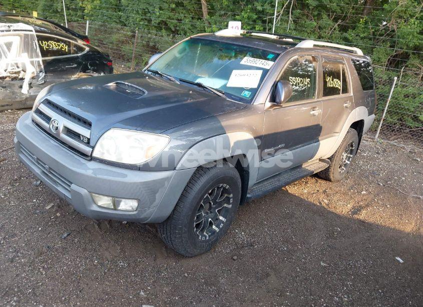 Photo 2 of 2003 Toyota 4runner SR5 SPORT V8 (VIN JTEBT14RX30012395)
