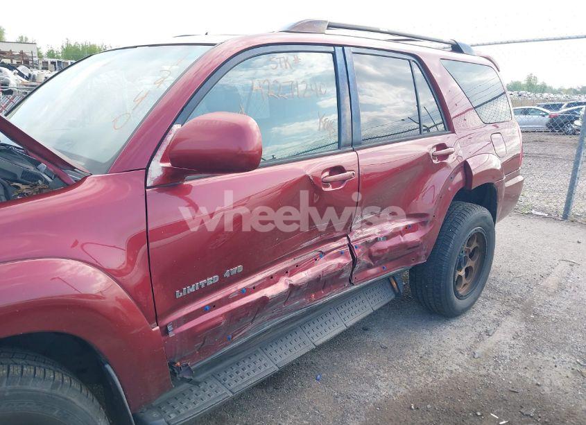 Photo 6 of 2006 Toyota 4runner LIMITED V8 (VIN JTEBT17R168035498)