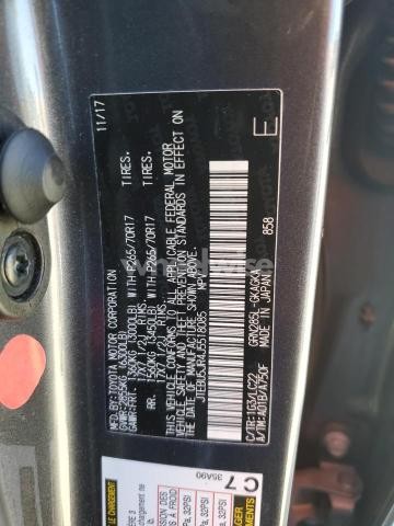 Photo 10 of 2018 TOYOTA 4RUNNER SR5/SR5 PREMIUM (VIN JTEBU5JR4J5518085)