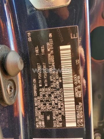 Photo 6 of 2018 TOYOTA 4RUNNER SR5/SR5 PREMIUM (VIN JTEBU5JR7J5565255)